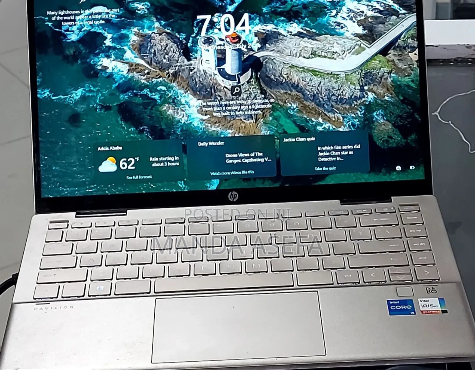 New Laptop HP Pavilion 14 X360 2-in-1 8GB Intel Core I5 SSD 512GB