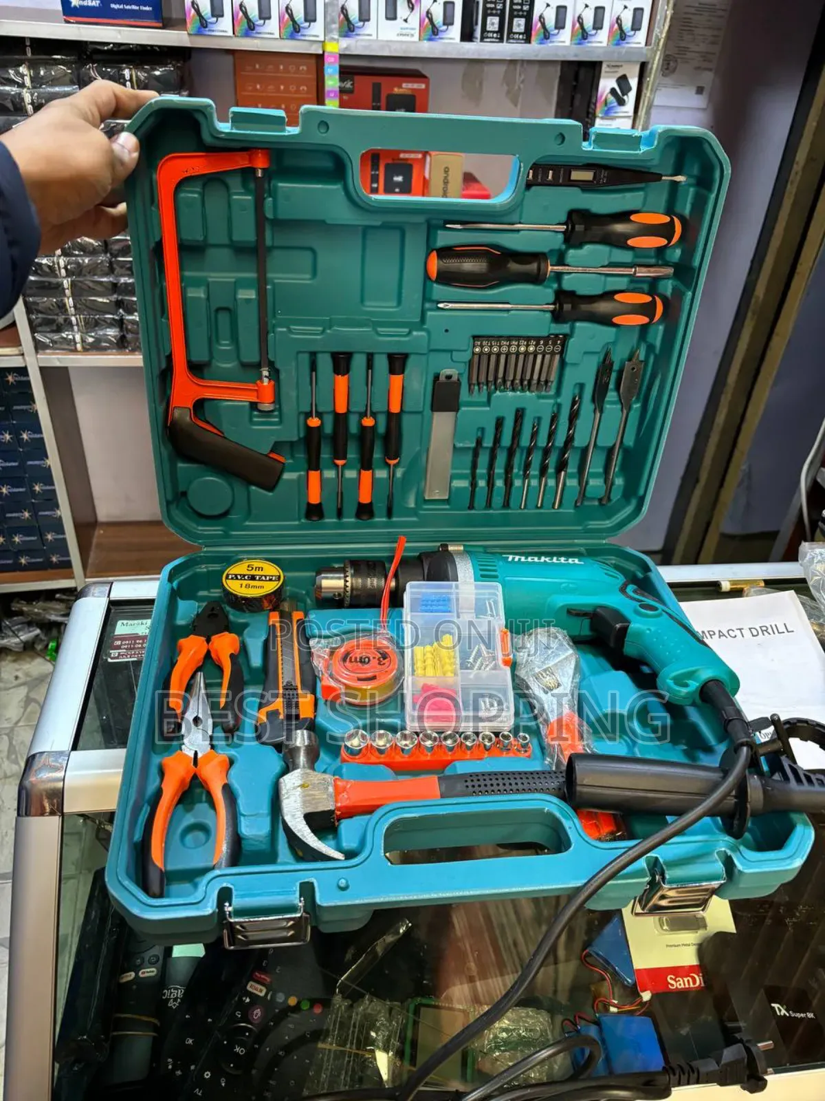 Makita All in One Drill ሁሉንም በአንድ የያዘ