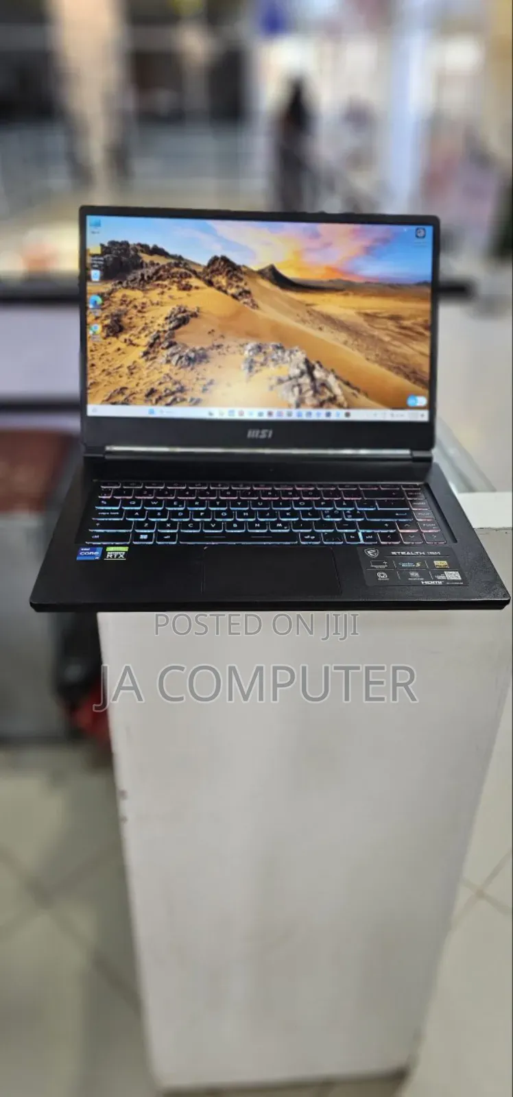 New Laptop MSI GS63 7RD Stealth 16GB Intel Core I7 SSD 1T