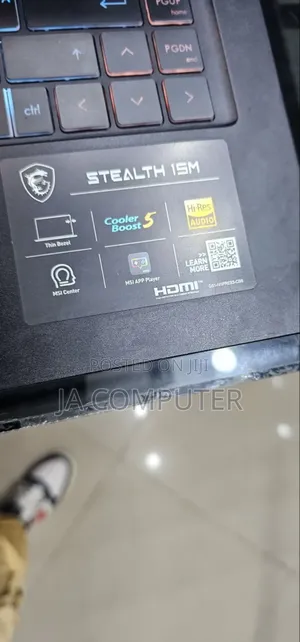 New Laptop MSI GS63 7RD Stealth 16GB Intel Core I7 SSD 1T