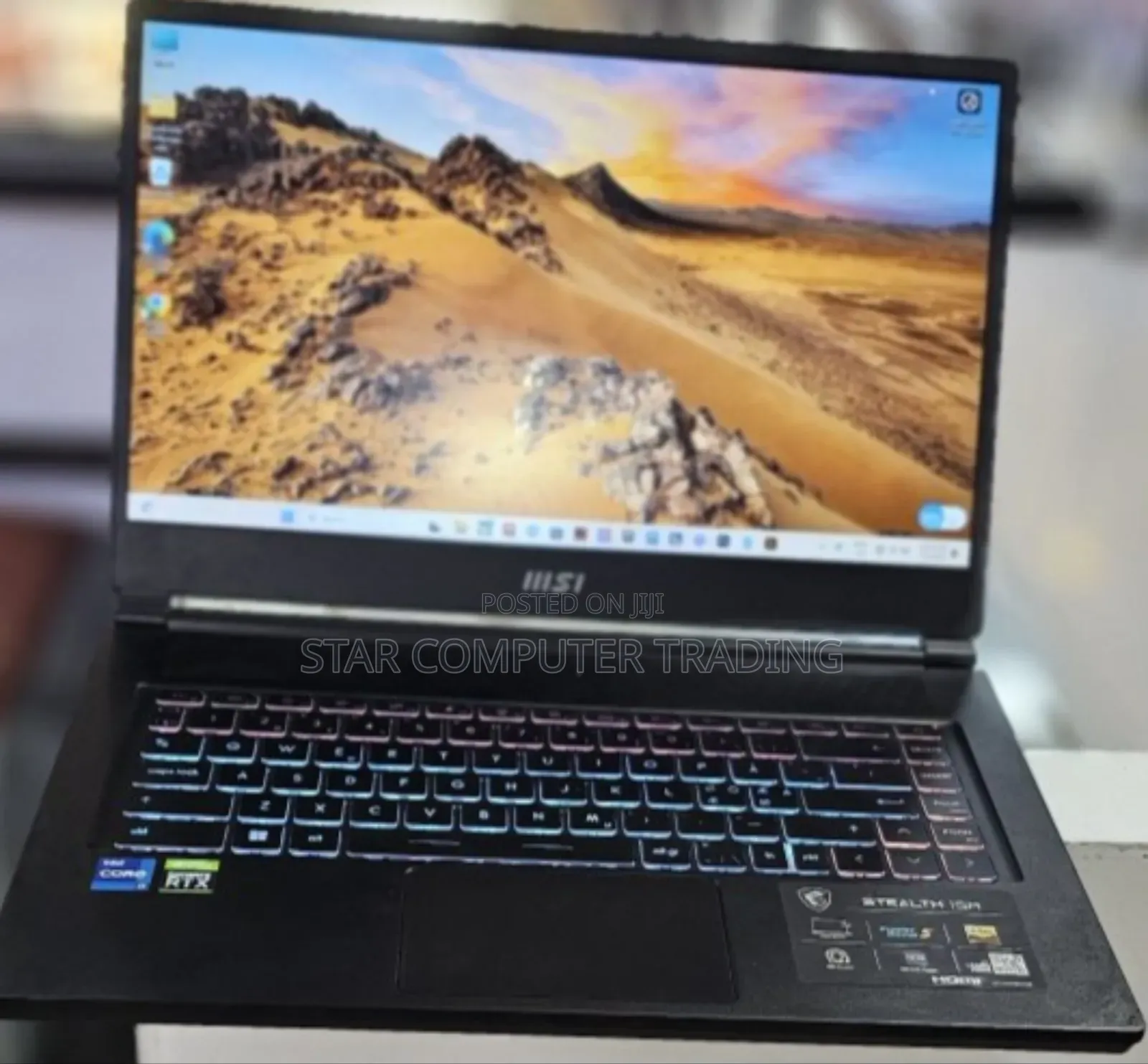 New Laptop MSI Stealth 16 AI Studio 16GB Intel Core I7 SSD 1T