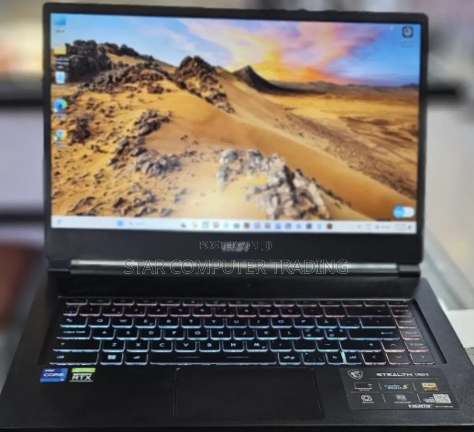 New Laptop MSI Stealth 16 AI Studio 16GB Intel Core I7 SSD 1T