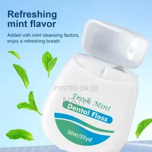 Photo - Portable Fresh Mint Dental Floss 50 Meters