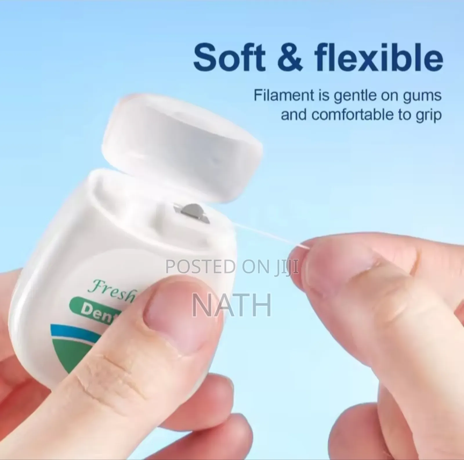 Portable Fresh Mint Dental Floss 50 Meters