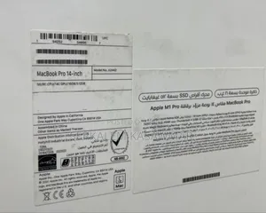 New Laptop Apple MacBook Pro 16GB Apple M1 SSD 512GB