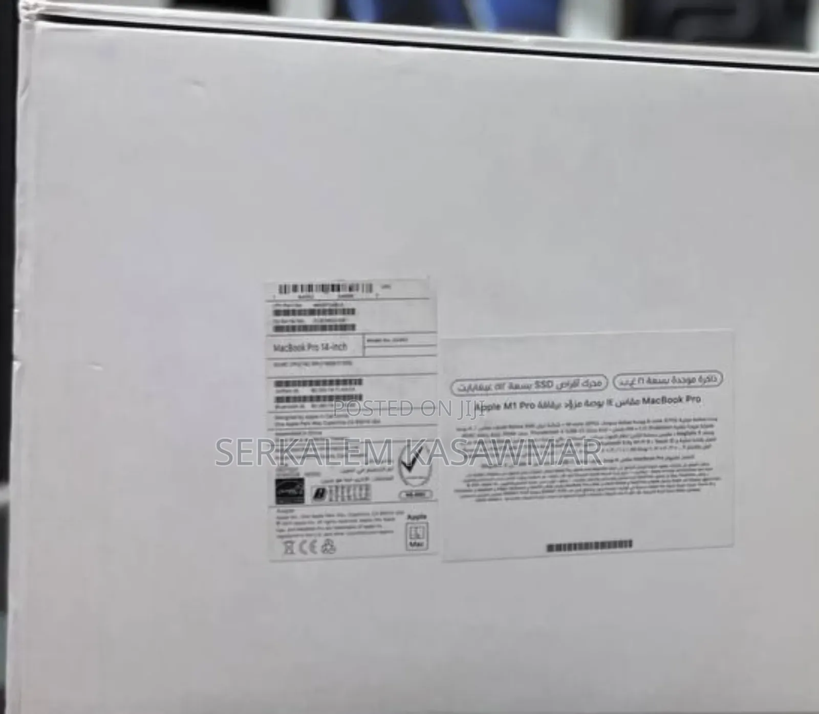 New Laptop Apple MacBook Pro 16GB Apple M1 SSD 512GB