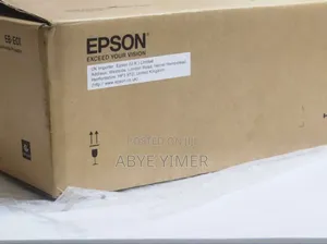 Photo - Epson Projector Brand New With Cartoon Model Name: