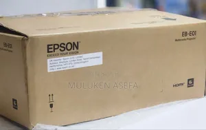Photo - Epson Projector Brand New With Cartoon Model Name: Eb-E