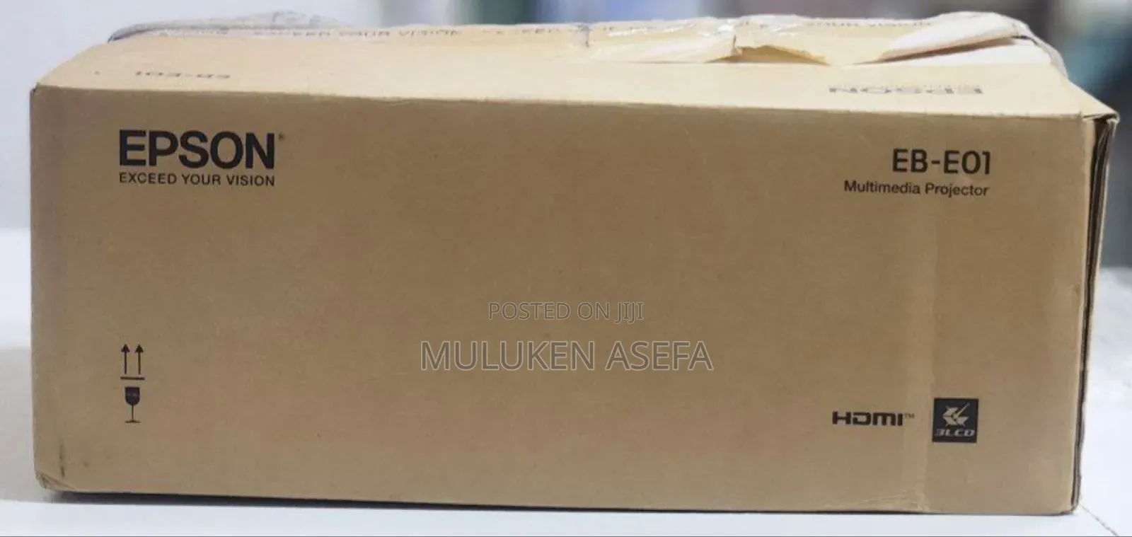 Epson Projector Brand New With Cartoon Model Name: Eb-E