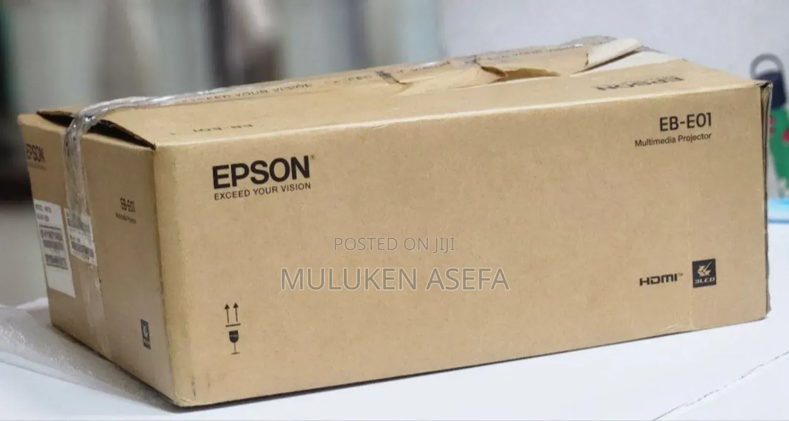 Epson Projector Brand New With Cartoon Model Name: Eb-E