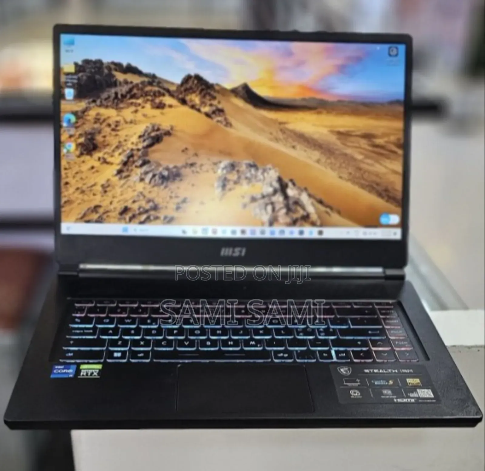 New Laptop MSI GF63 16GB Intel Core I7 SSD 1T