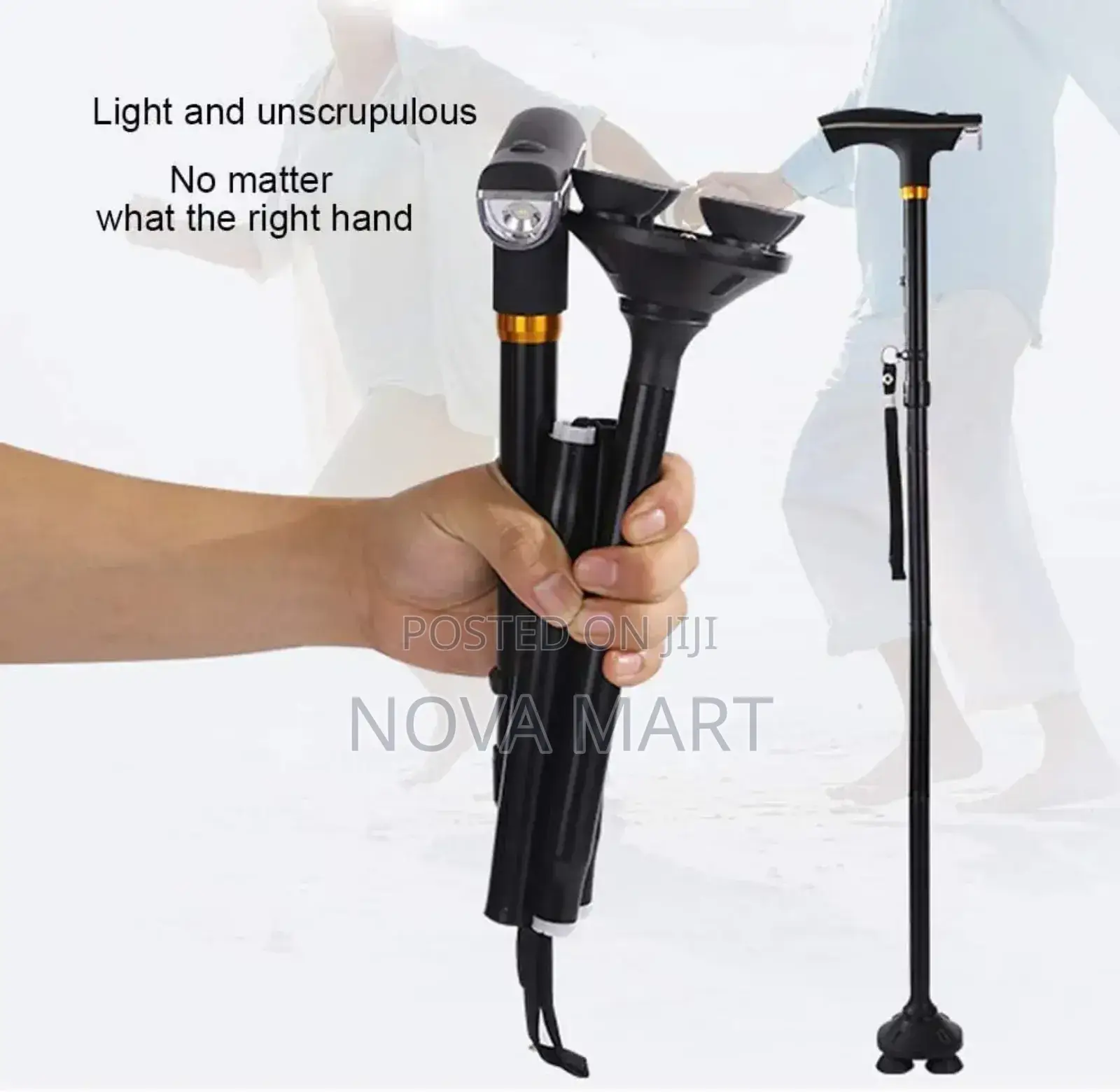 Retractable Walking Support for the Aged