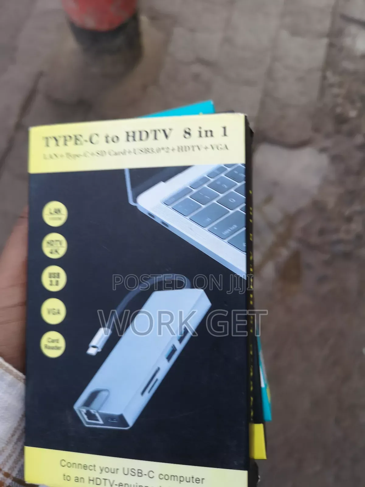  8-in-1 Type-C to HDTV Adapter