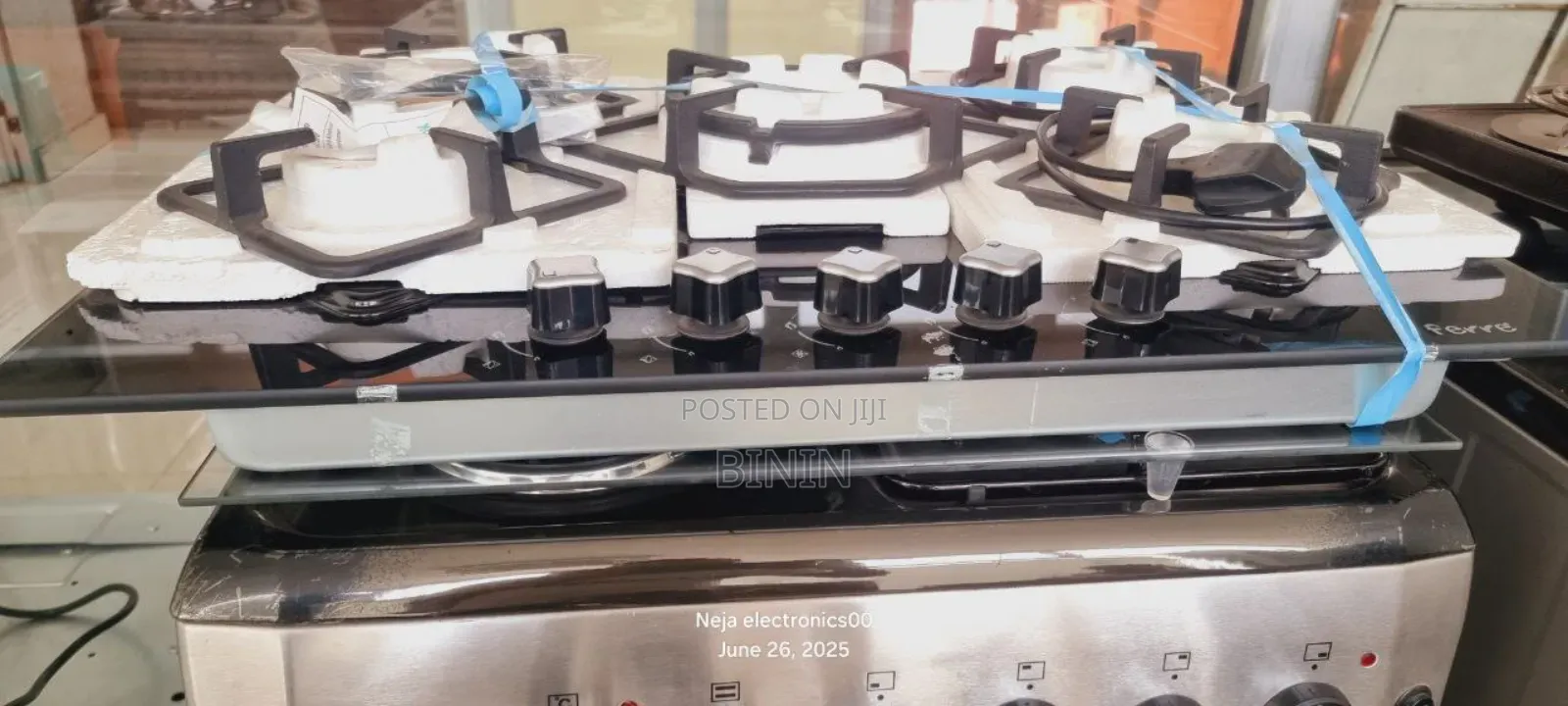 Built-in Cabinet 70.Cm Kitchen Top 5-Gas Stove Cooker Cerami