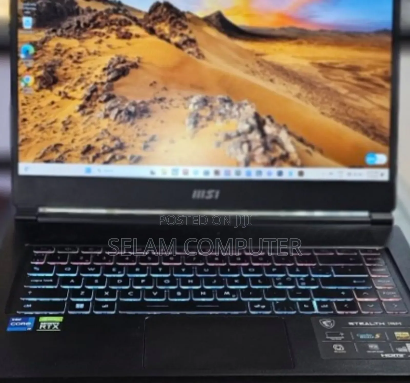 New Laptop MSI GF63 16GB Intel Core I7 SSD 1T