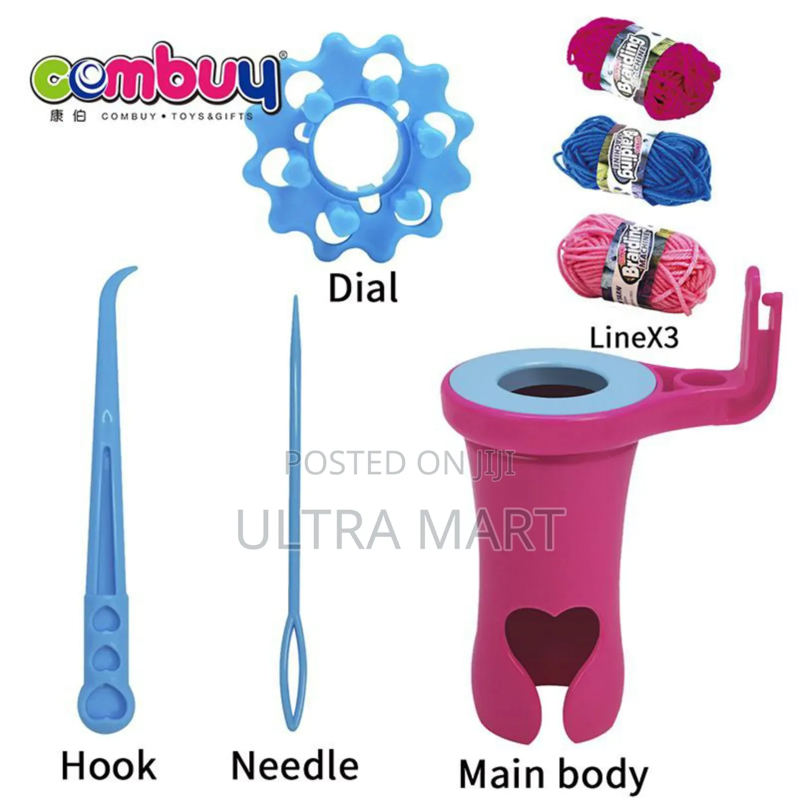 Knitting and Braiding Kit