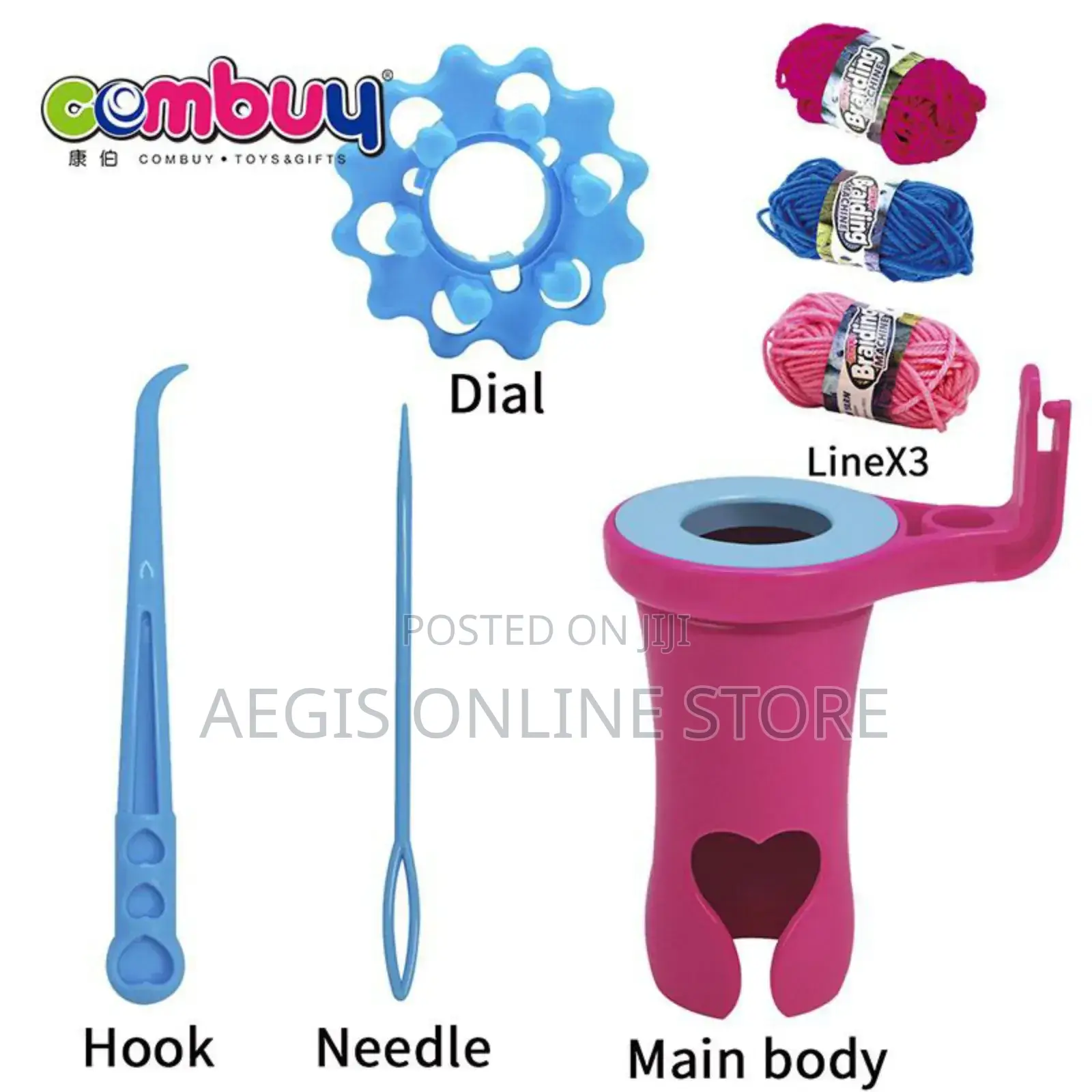 Knitting and Braiding Kit