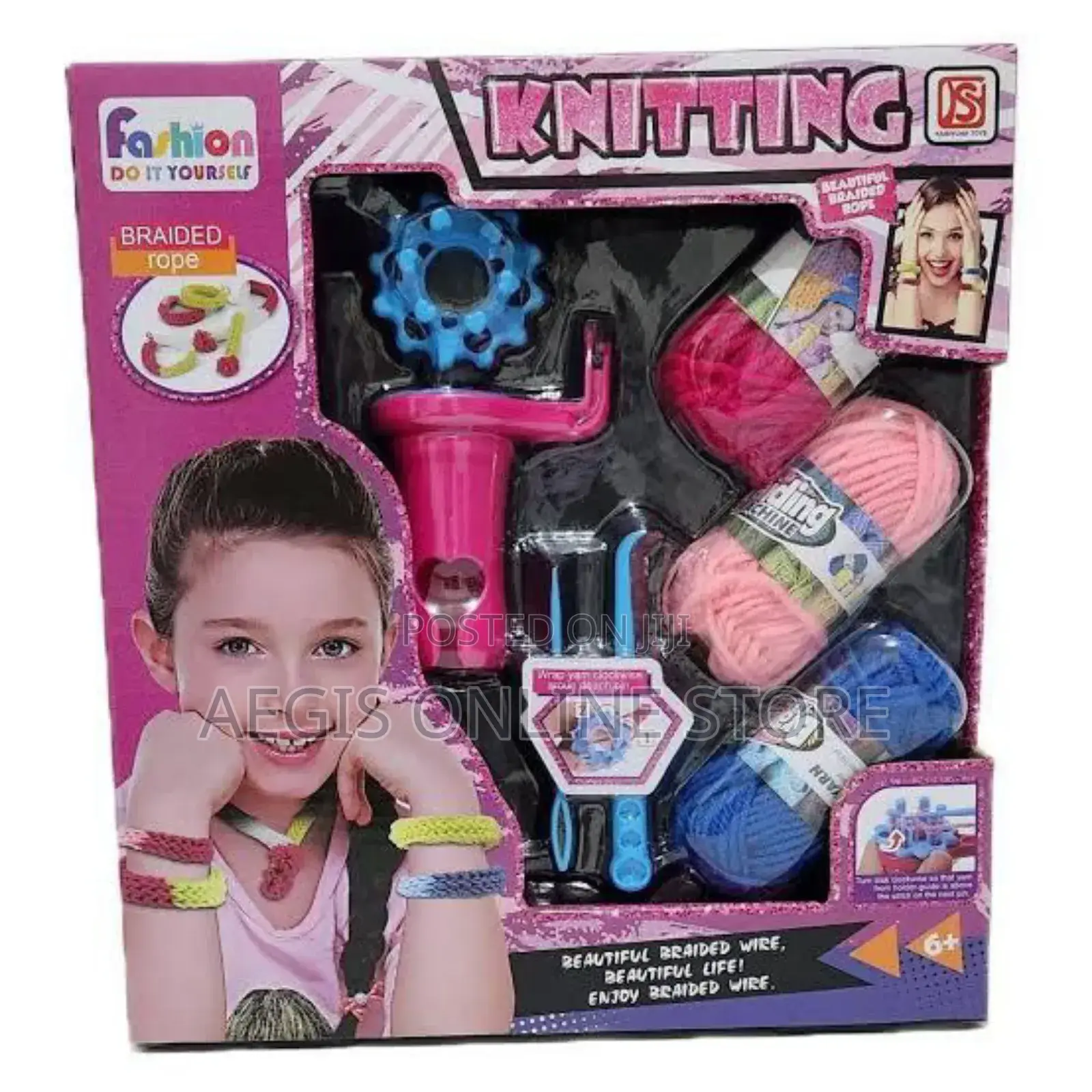 Knitting and Braiding Kit