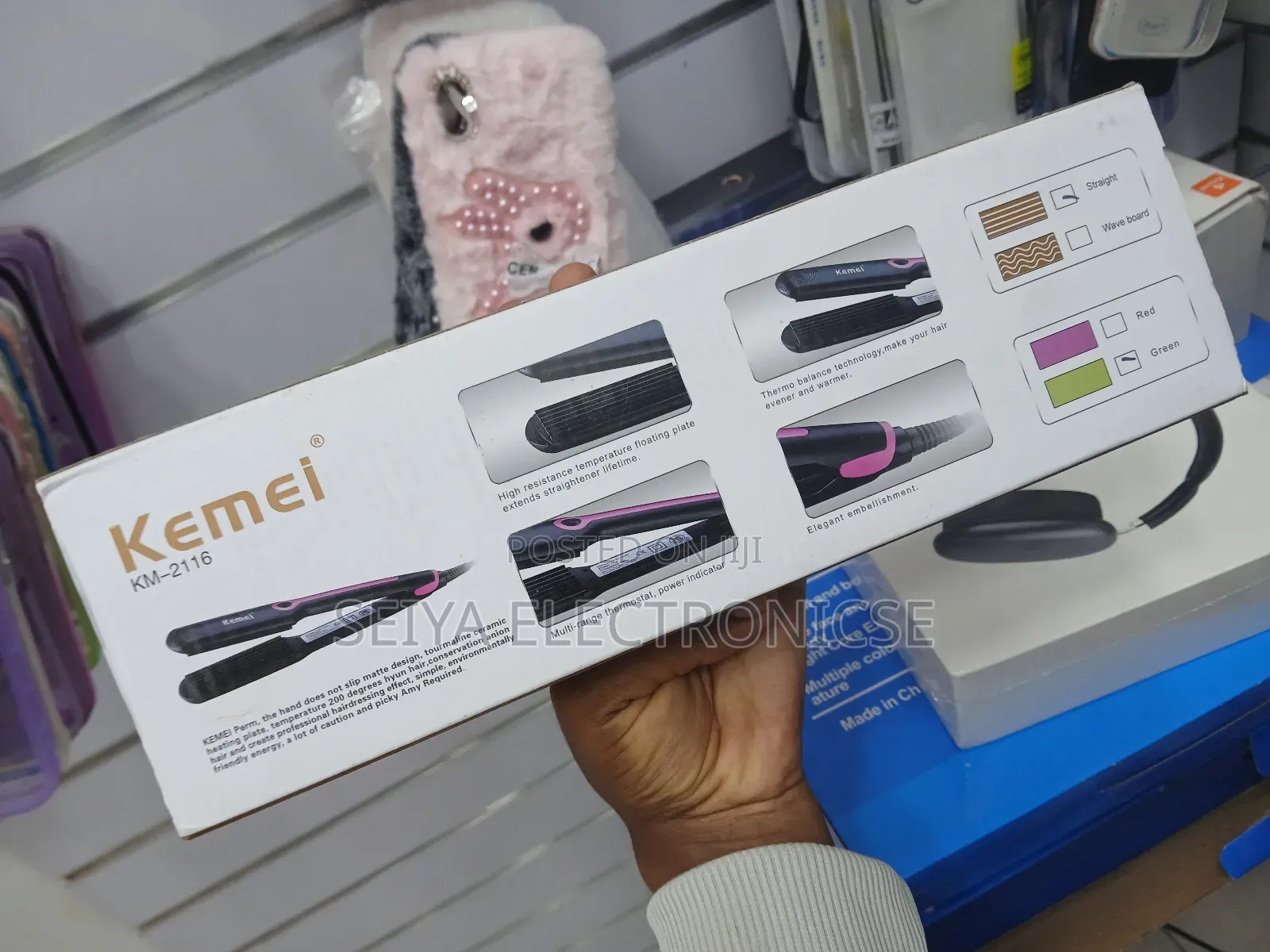 Kemei Km-2116 Hair Straightener.