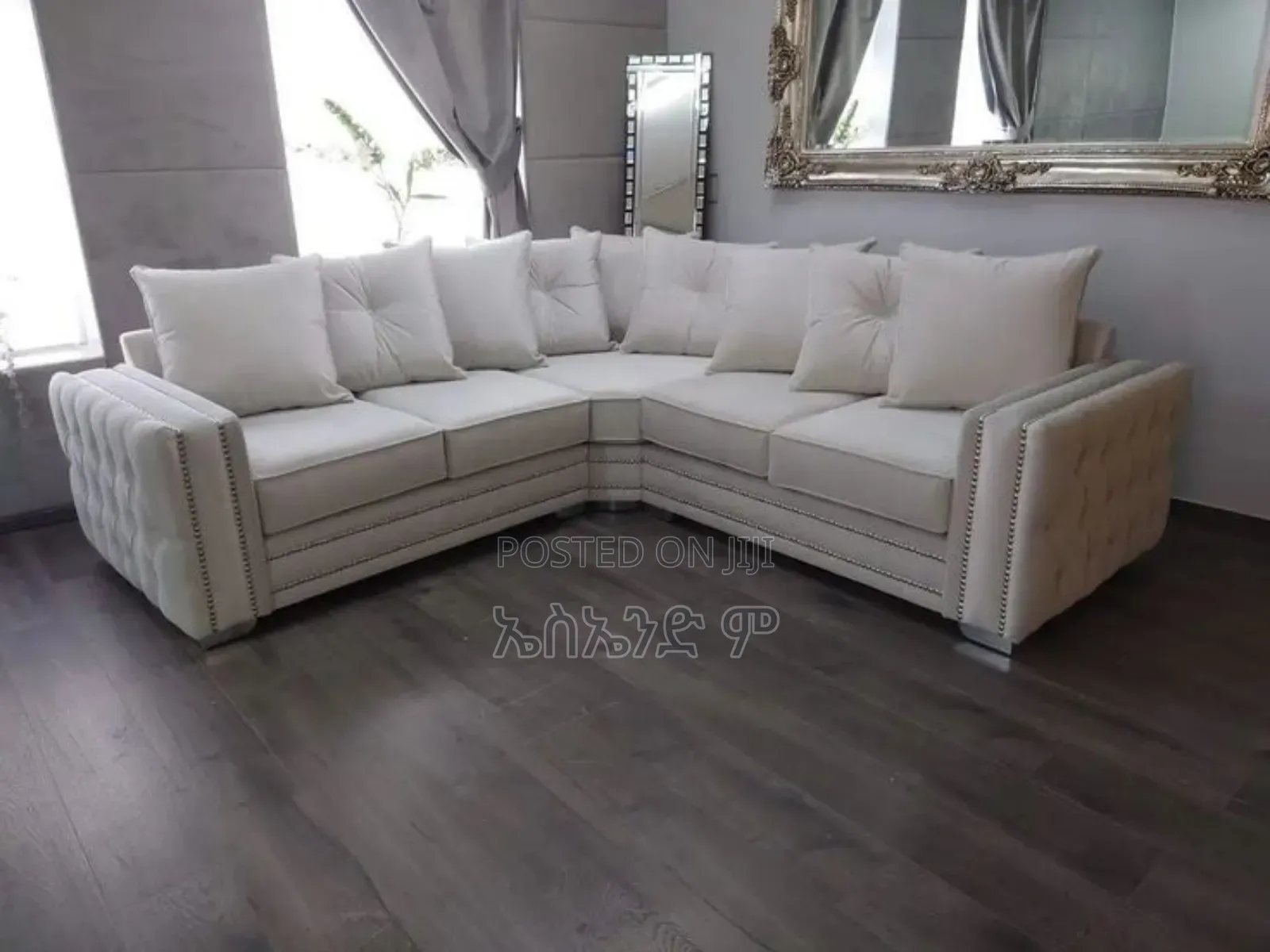 White Corner Sofa Design
