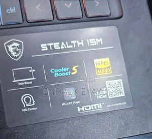 New Laptop MSI 16GB Intel Core I7 SSD 1T