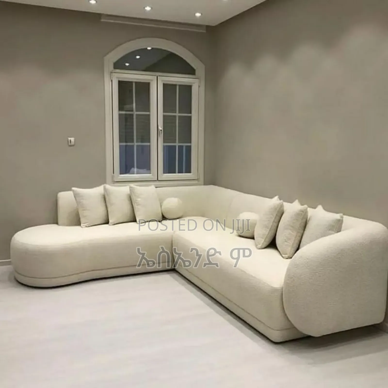 Arabian Style L Shaped Sofa Set