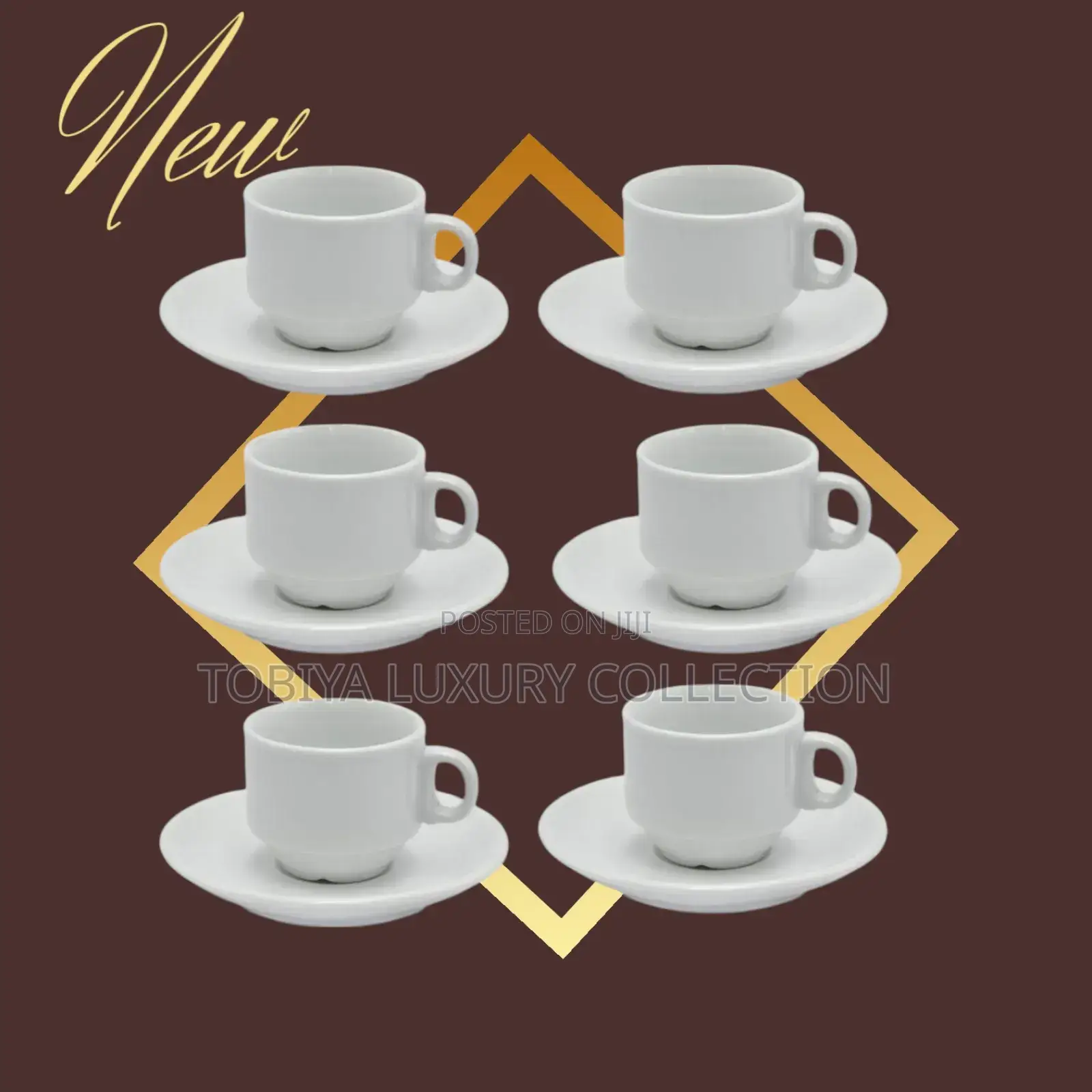 Tea/Milk Cups. 6 Pirce