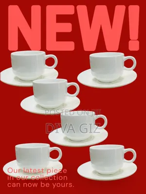Tea/Milk Cups. 6 Pirce