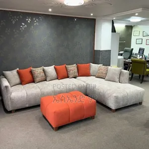 Photo - Carlos L Shaped Sofa Design