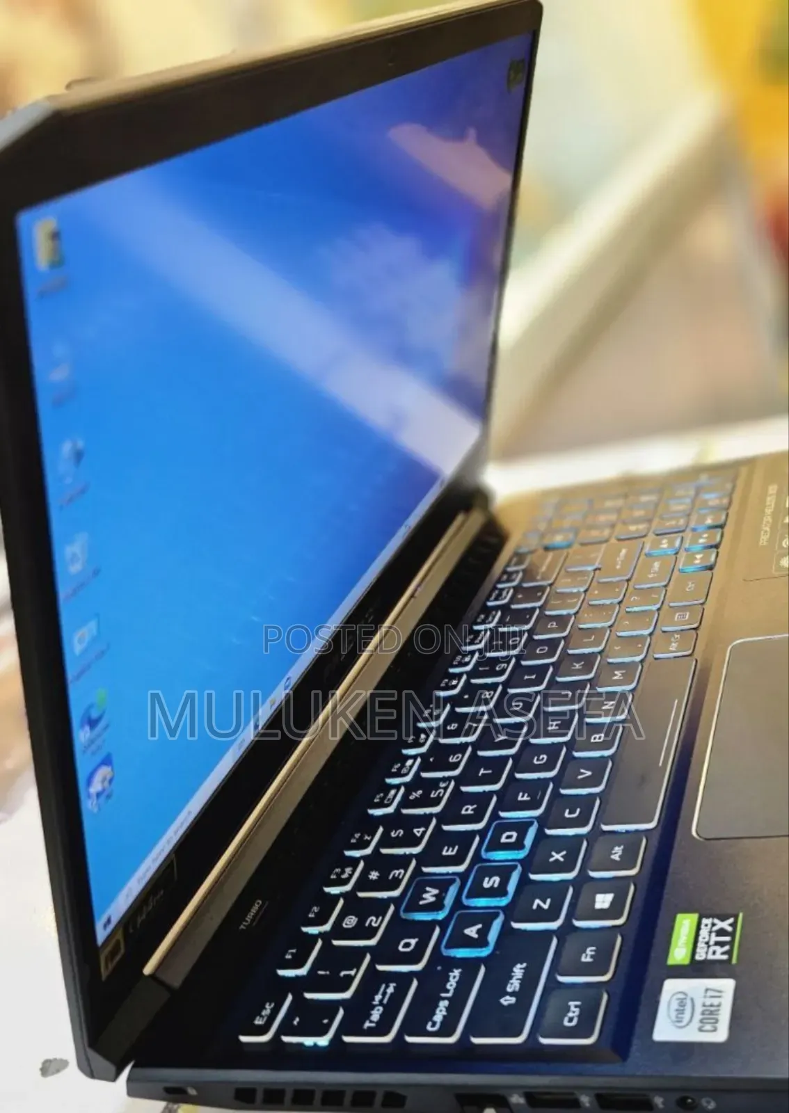 New Laptop Acer Predator Helios 300 16GB Intel Core I7 SSD 1T