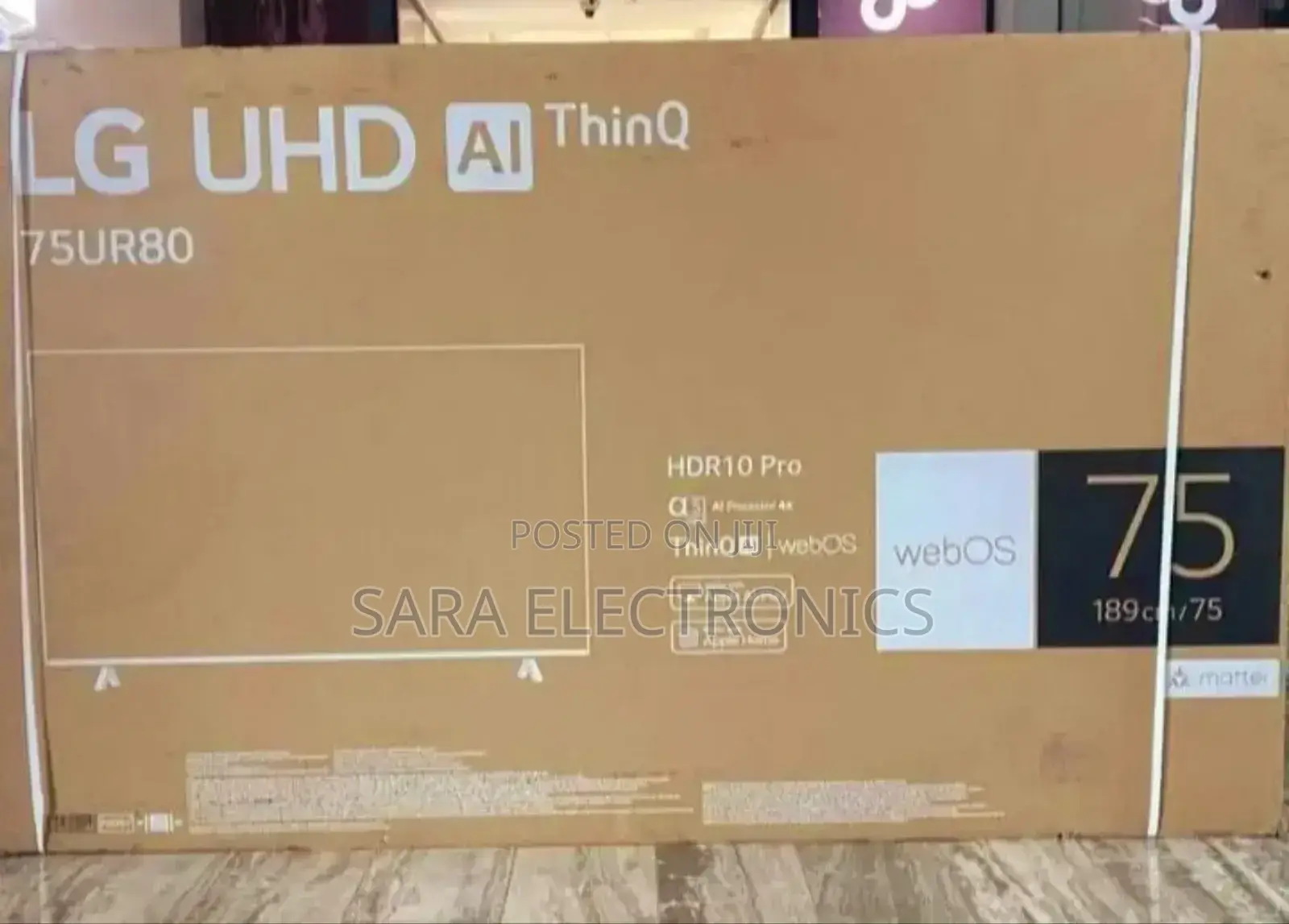 Lg 75" Webos New 2025 Smart Tv