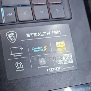 New Laptop MSI Stealth 16 AI Studio 16GB Intel Core I7 SSD 1T