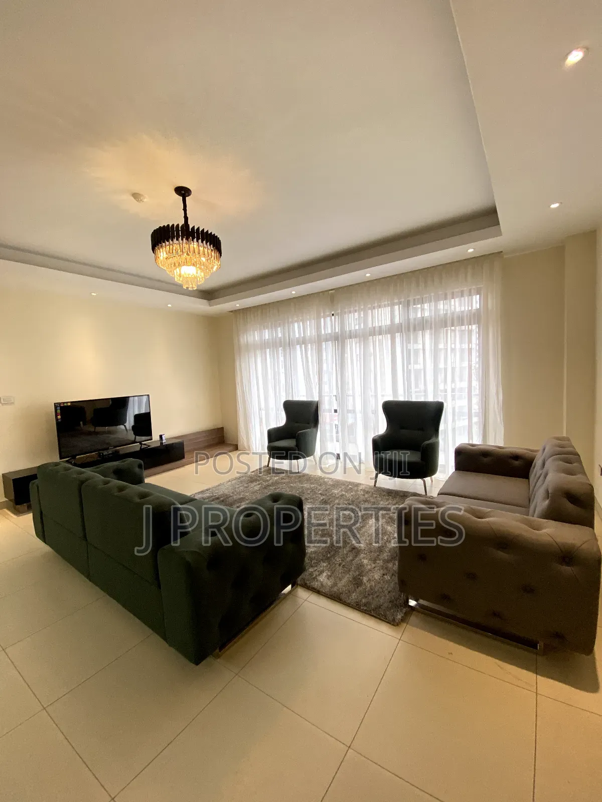 Furnished 3bdrm Apartment in Bole for rent