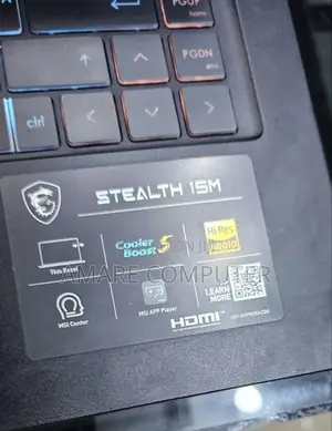 New Laptop MSI 16GB Intel Core I7 SSD 1T