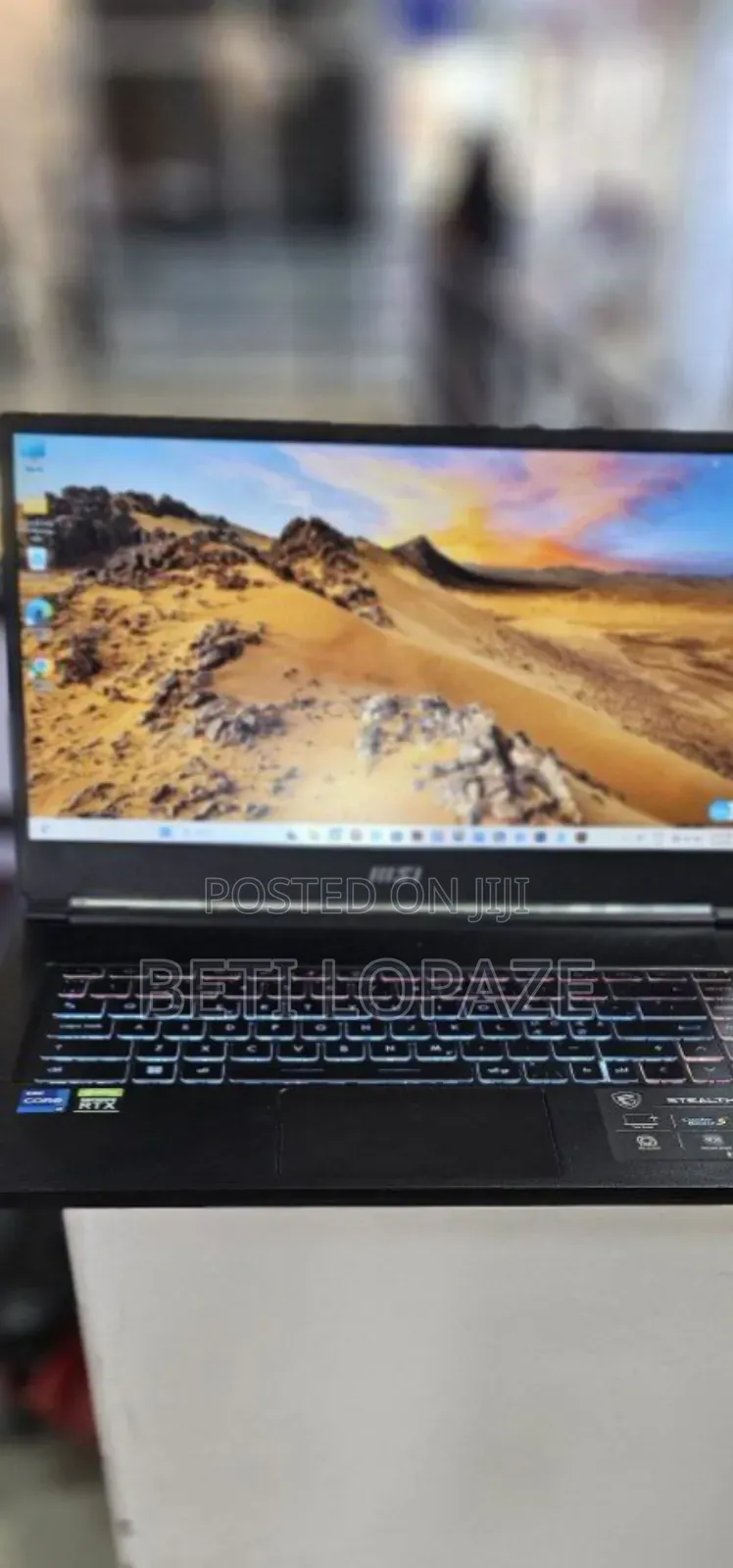 New Laptop MSI 16GB Intel Core I7 SSD 1T