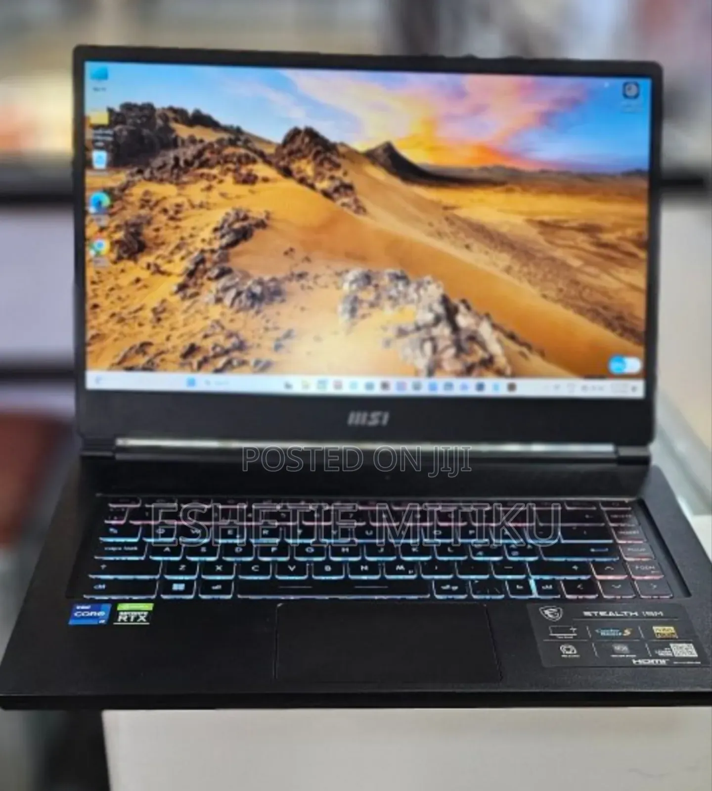 New Laptop MSI 16GB Intel Core I7 SSD 1T