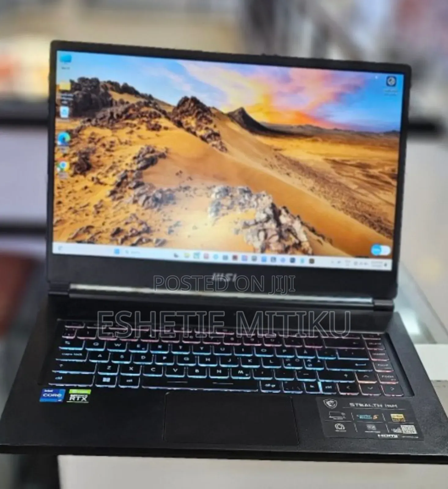 New Laptop MSI 16GB Intel Core I7 SSD 1T