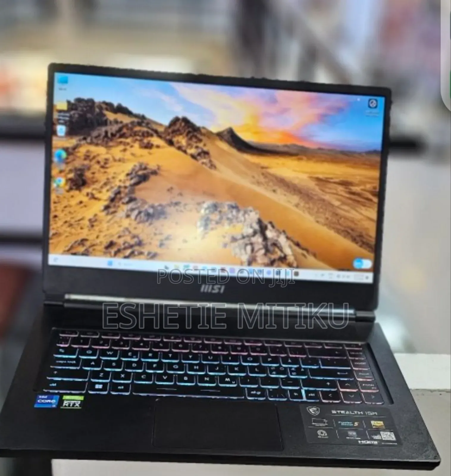 New Laptop MSI 16GB Intel Core I7 SSD 1T