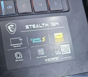 New Laptop MSI 16GB Intel Core I7 SSD 1T