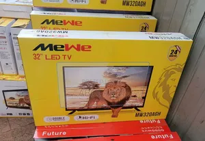 Mewe Tv 32 Inch Doubel Glass