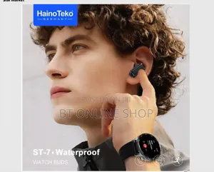 Hainoteko St-7 ኤርፎን ያለው ስማርት ሰአት