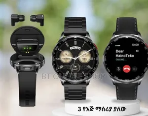 Hainoteko St-7 ኤርፎን ያለው ስማርት ሰአት