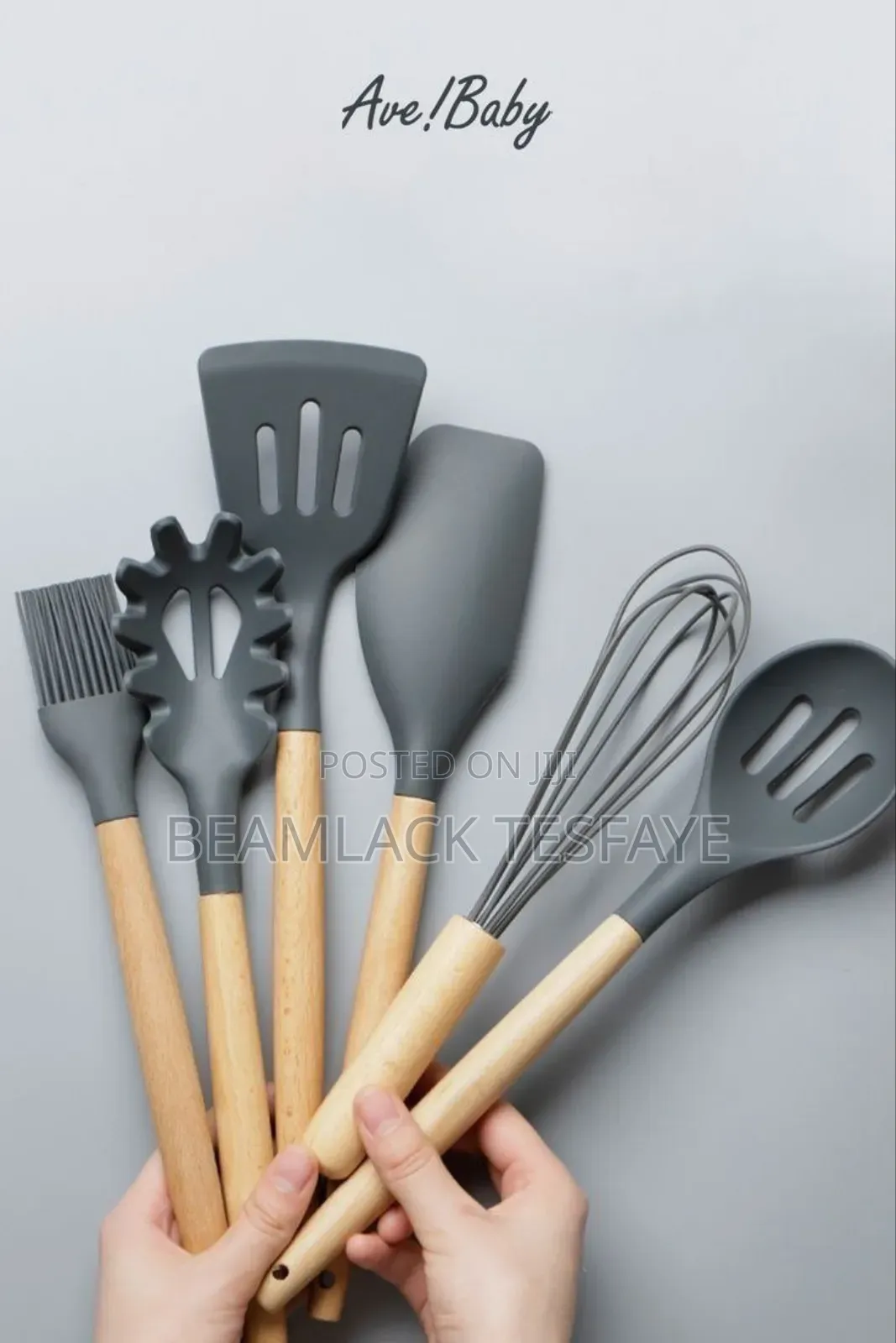 12pcs Silicone Kitchen Set