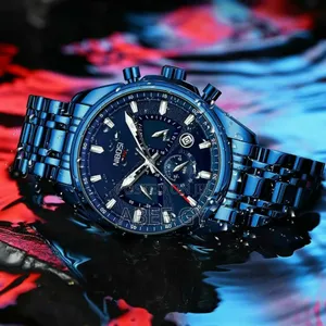 Nice Gift for Him Nibosi Mens Watches Top Brand Luxury