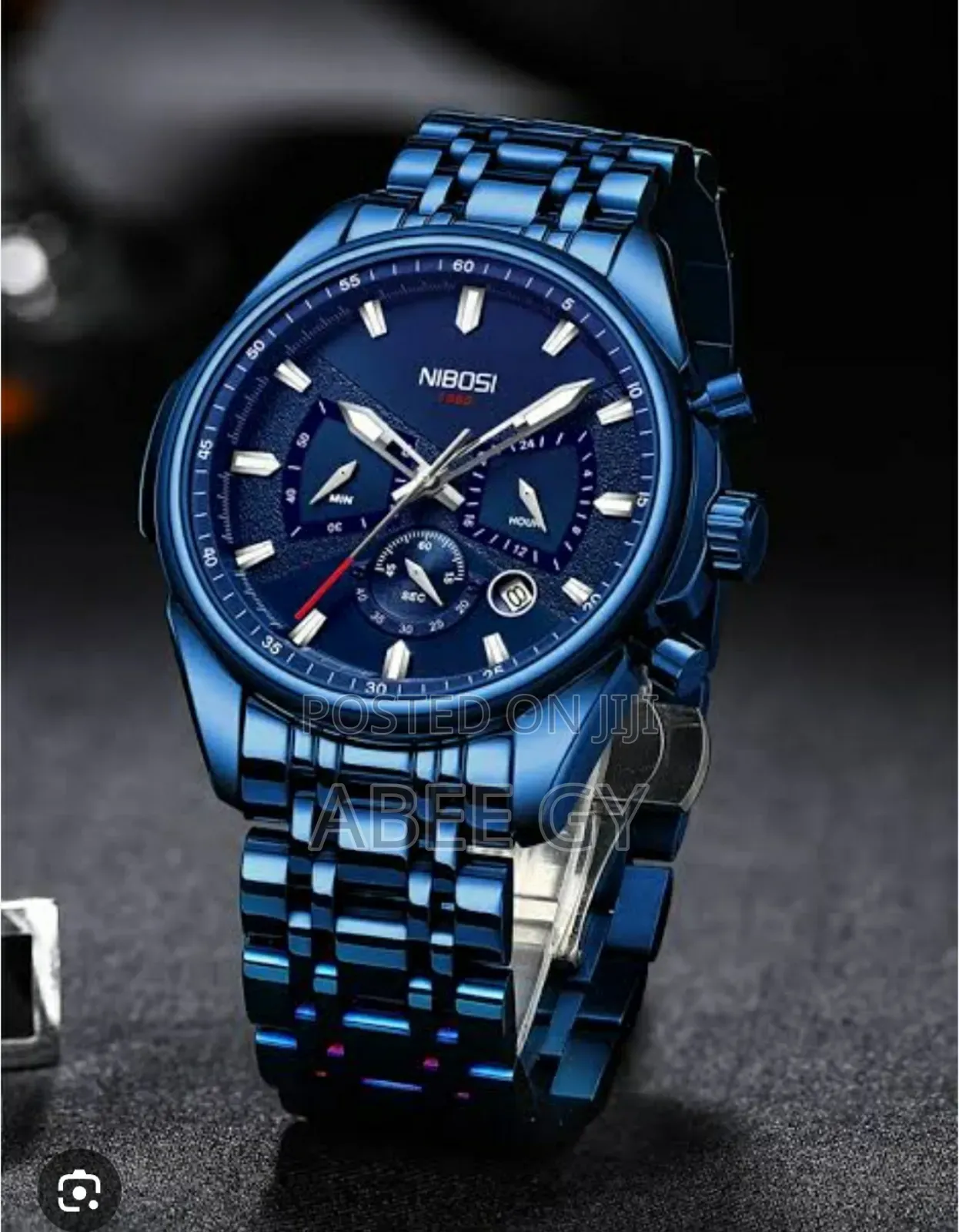Nice Gift for Him Nibosi Mens Watches Top Brand Luxury
