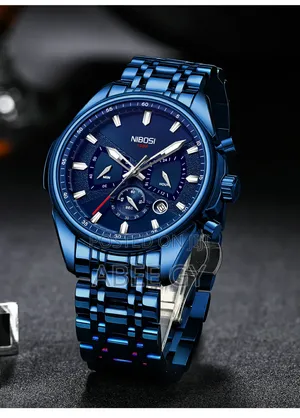 Photo - Nice Gift for Him Nibosi Mens Watches Top Brand Luxury
