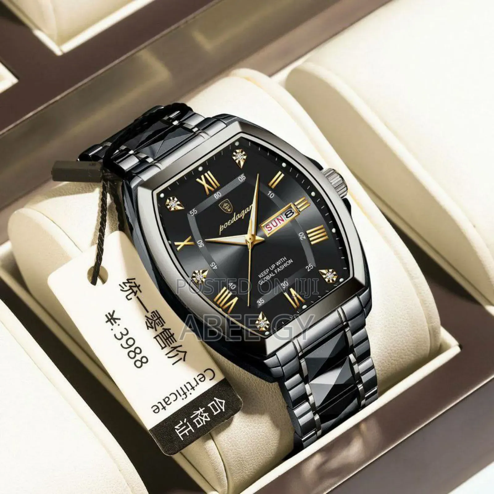 Poedagar Luxury Quartz Watches for Man 958 High Quality