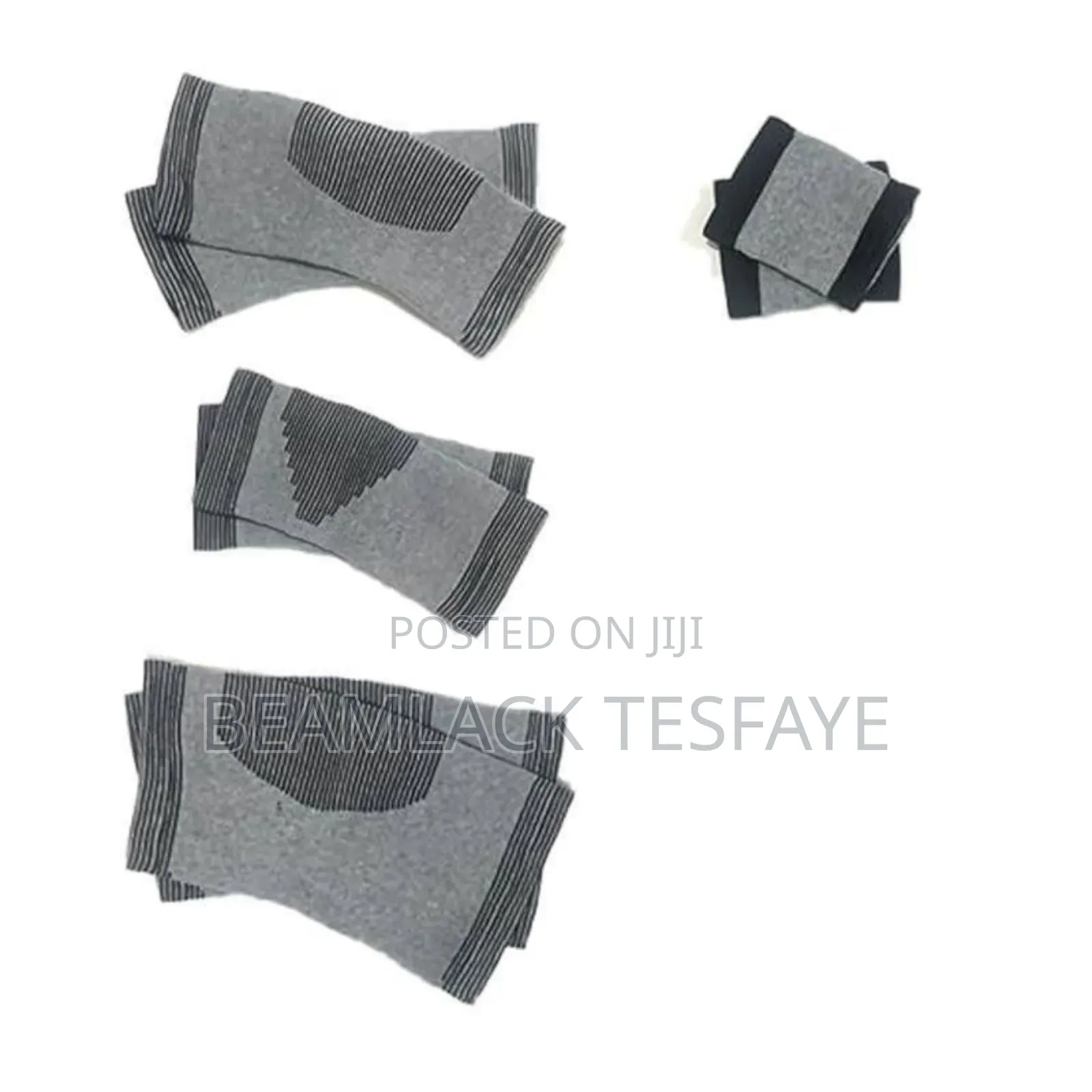 8pcs Bamboo Charcoal Fitness Protective Gear Set