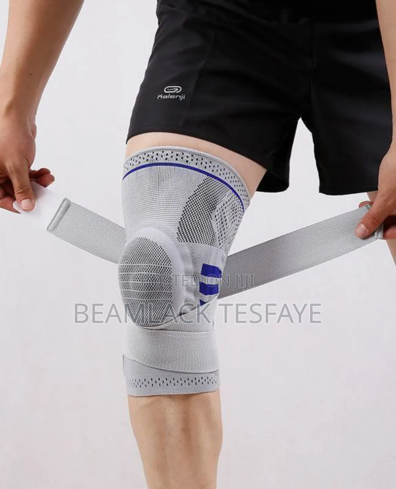 1pcs Knee Support Sleeve With Adjustable Straps