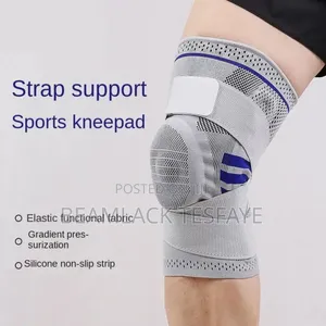 1pcs Knee Support Sleeve With Adjustable Straps